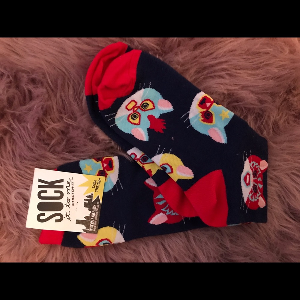 Sock It To Me - Knee High Cat Socks